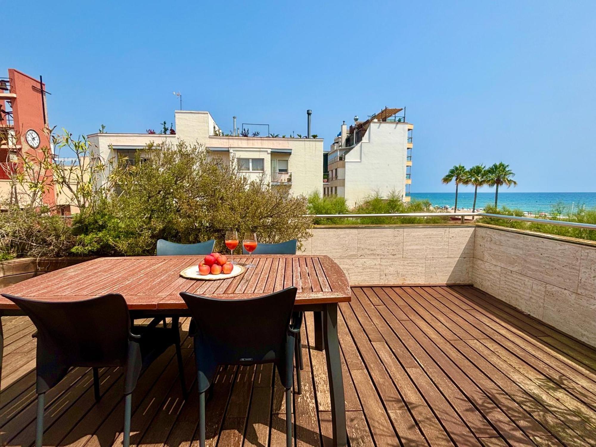 トラダンバーラIncreible Casa Frente Al Mar , Planta Bajaアパートメント エクステリア 写真